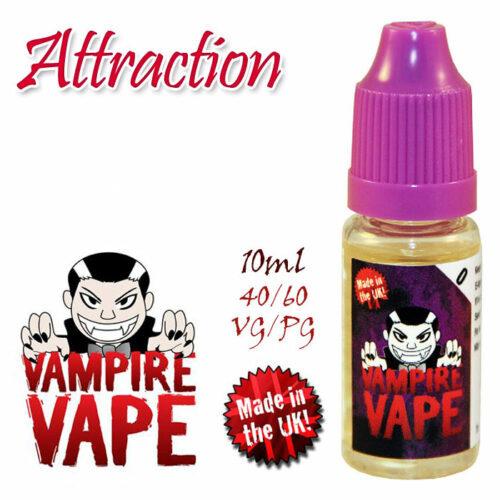 Attraction - Vampire Vape 40% VG e-Liquid - 10ml