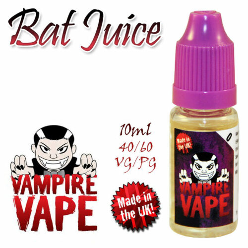 Bat Juice - Vampire Vape 40% VG e-Liquid - 10ml