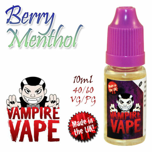 Berry Menthol - Vampire Vape 40% VG e-Liquid - 10ml