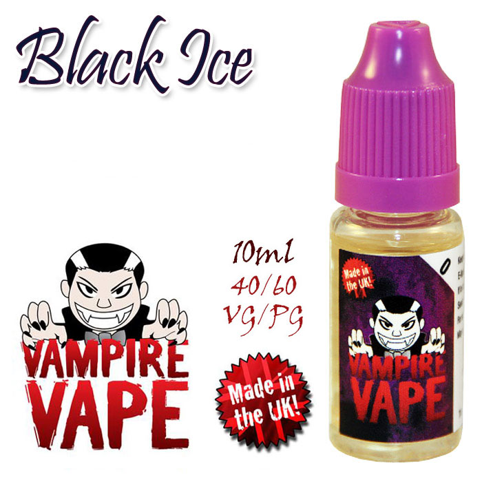 Black Ice - Vampire Vape 40% VG e-Liquid - 10ml