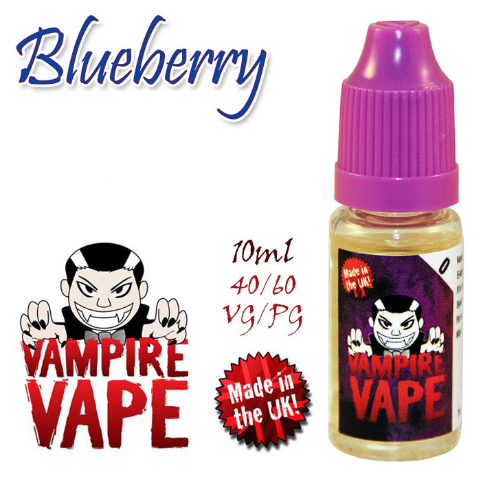 Blueberry - Vampire Vape 40% VG e-Liquid - 10ml