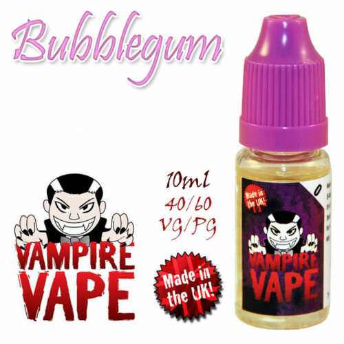 Bubblegum - Vampire Vape 40% VG e-Liquid - 10ml