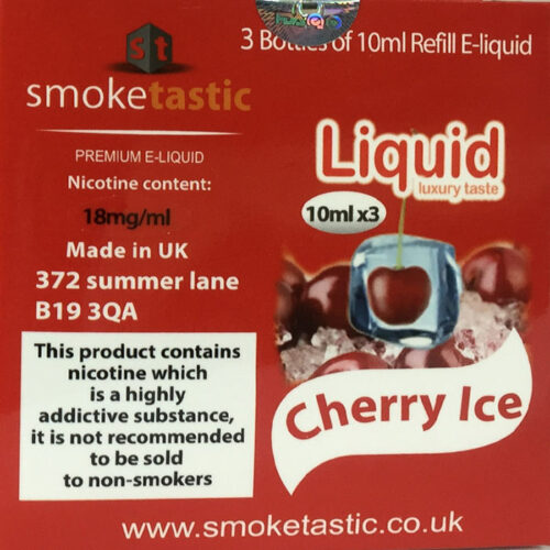 Cherry Ice - 30ml - Smoketastic eLiquid