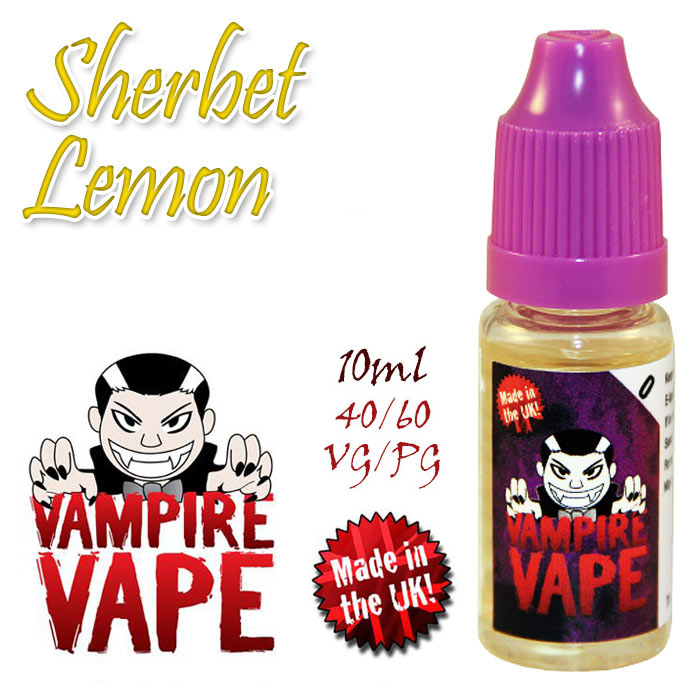 Sherbet Lemon - Vampire Vape 40% VG e-Liquid - 10ml