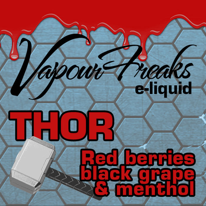 THOR e-liquid by Vapour Freaks - 70% VG - 40ml