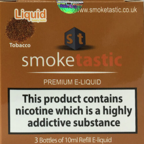 Tobacco - 30ml - Smoketastic eLiquid