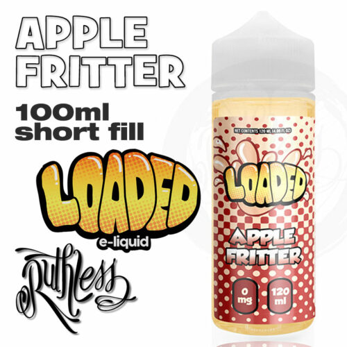APPLE FRITTER by Loaded by Ruthless e-liquid - 70% VG - 100ml