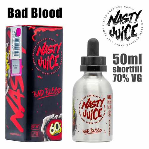 Bad Blood - Nasty e-liquid - 70% VG - 50ml