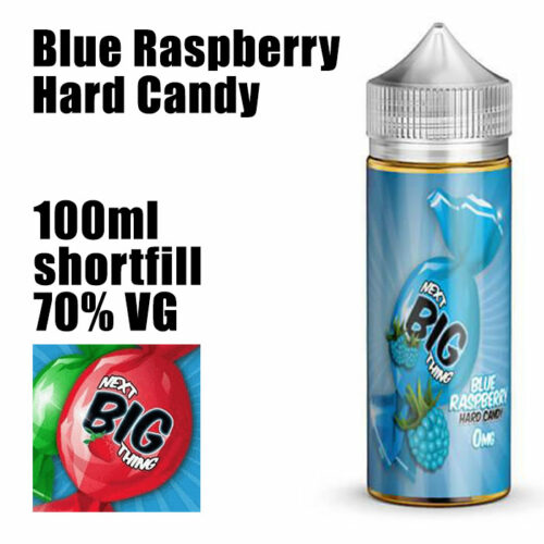 Blue Raspberry Hard Candy - Next Big Thing e-liquid - 70% VG - 100ml