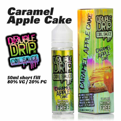 Caramel Apple Cake - Double Drip e-liquids - 50ml