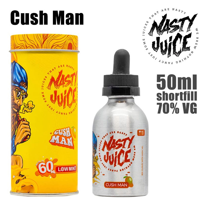 Cush Man - Nasty e-liquid - 70% VG - 50ml