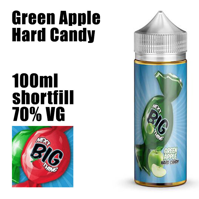 Green Apple Hard Candy - Next Big Thing e-liquid - 70% VG - 100ml