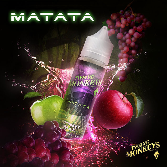 MATATA - Twelve Monkeys e-liquid - 80% VG - 50ml