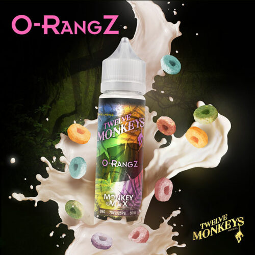 O-RANGZ - Twelve Monkeys e-liquid - 80% VG - 50ml
