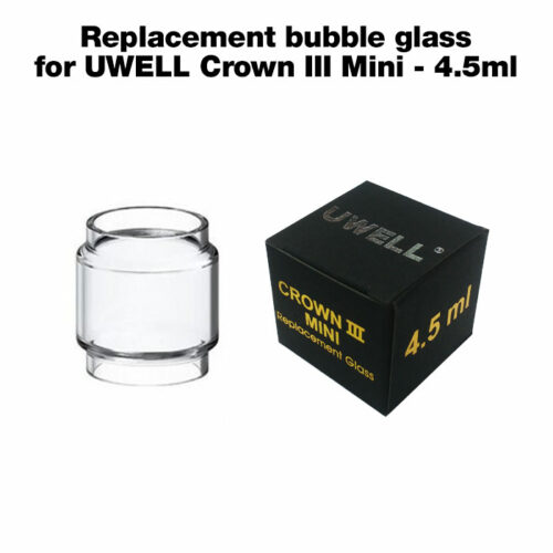 Replacement bubble glass for UWELL Crown III Mini - 4.5ml