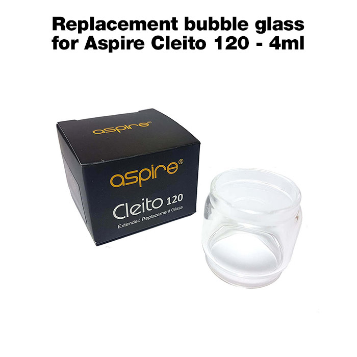 Replacement bubble glass for Aspire Cleito 120 - 4ml