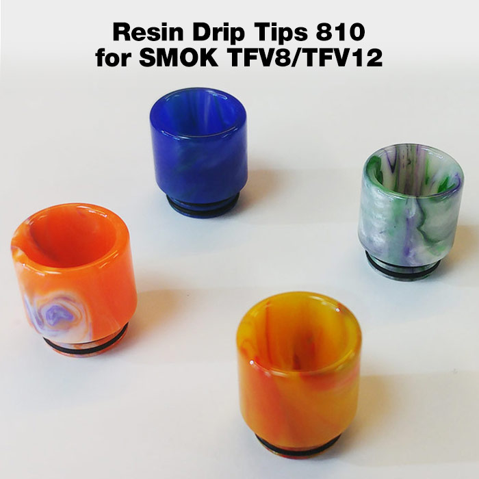 Resin Drip Tip for 810 SMOK TFV8/TFV12