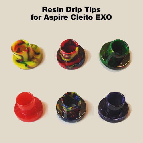 Resin Drip Tip for Aspire Cleito EXO tanks