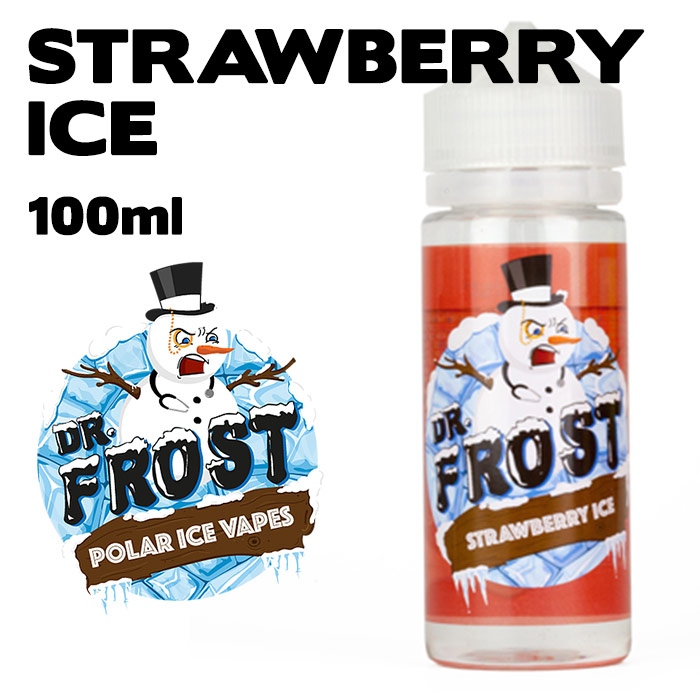Strawberry Ice by Dr Frost e-liquid - 70% VG - 100ml