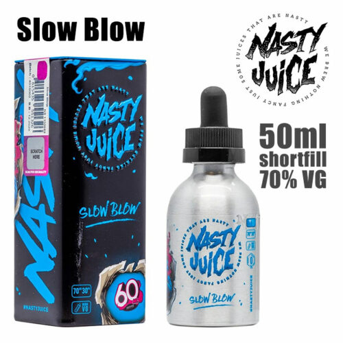 Slow Blow - Nasty e-liquid - 70% VG - 50ml