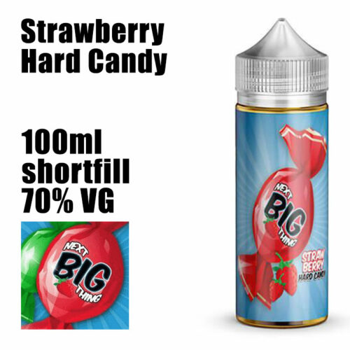 Strawberry Hard Candy - Next Big Thing e-liquid - 70% VG - 100ml