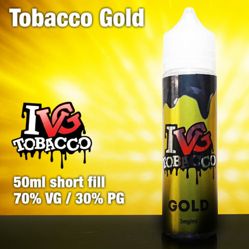 Gold Tobacco by I VG e-liquids - 50ml