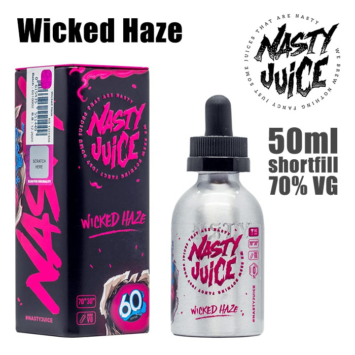 Wicked Haze - Nasty e-liquid - 70% VG - 50ml