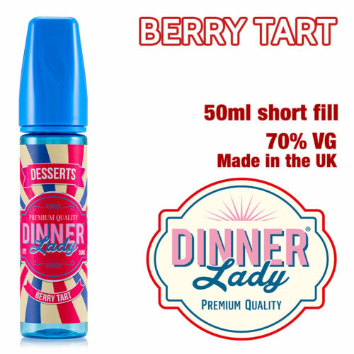 Berry Tart - Dinner Lady e-liquids - 70% VG - 50ml