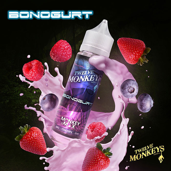 BONOGURT - Twelve Monkeys e-liquid - 80% VG - 50ml