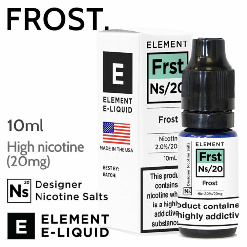 Frost - ELEMENT NS20 high nicotine e-liquid - 10ml