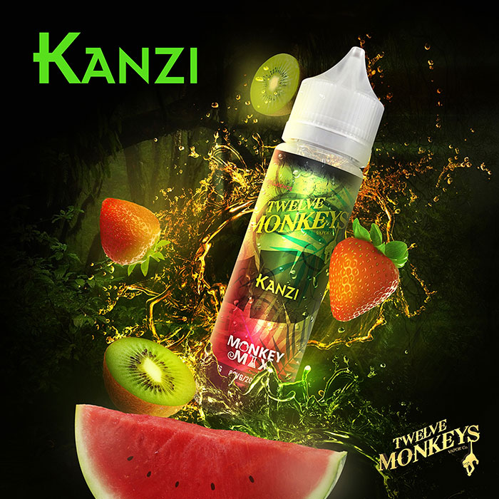 KANZI - Twelve Monkeys e-liquid - 80% VG - 50ml