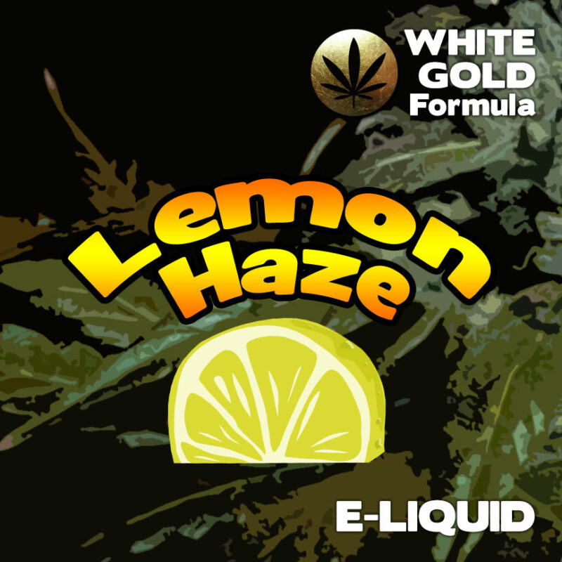 Lemon Haze - White Gold Formula e-liquid 60% VG - 10ml