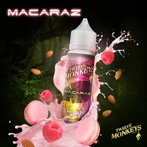 MACARAZ - Twelve Monkeys e-liquid - 70% VG - 50ml