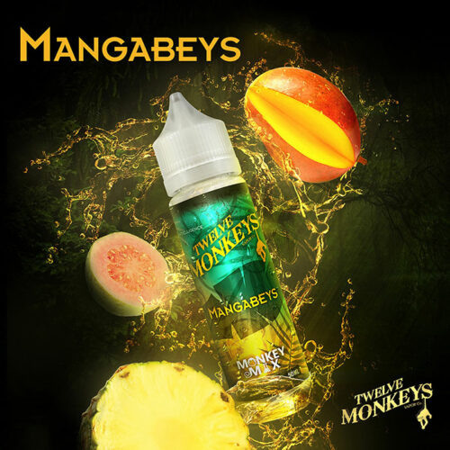 MANGABEYS - Twelve Monkeys e-liquid - 80% VG - 50ml