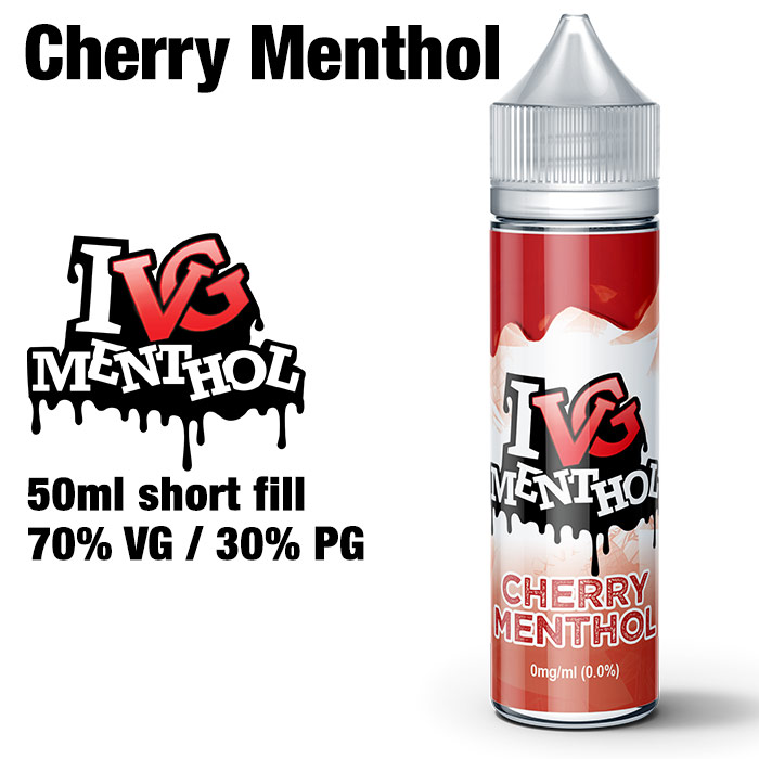 Cherry Menthol by I VG e-liquids - 50ml