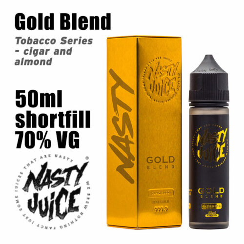 Gold Blend Tobacco - Nasty e-liquid - 70% VG - 50ml