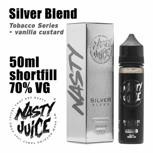Silver Blend Tobacco - Nasty e-liquid - 70% VG - 50ml