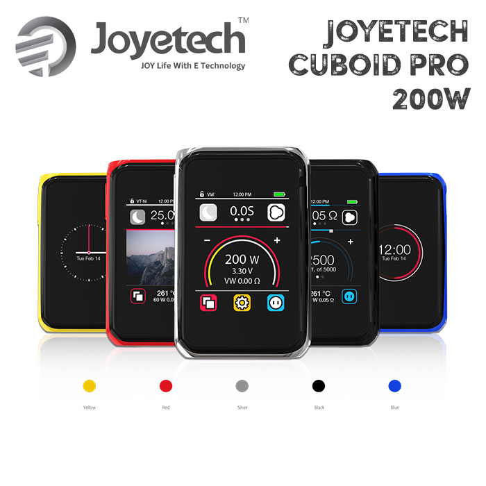 Joyetech Cuboid Pro 200w TC box mod battery