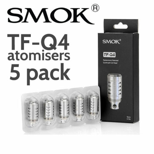 5 pack - SMOK TF-Q4 Quadruple Coil 0.15 Ohm Atomisers