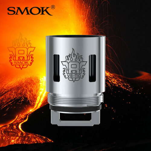 3 pack - SMOK V8-T10 0.12 ohm decuple coil atomisers