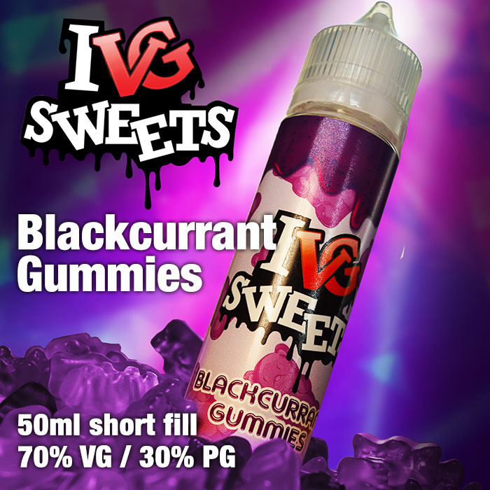 Blackcurrant Gummies by I VG e-liquids - 50ml