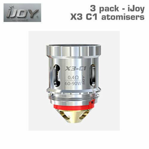 3 pack - iJoy X3 C1 atomisers