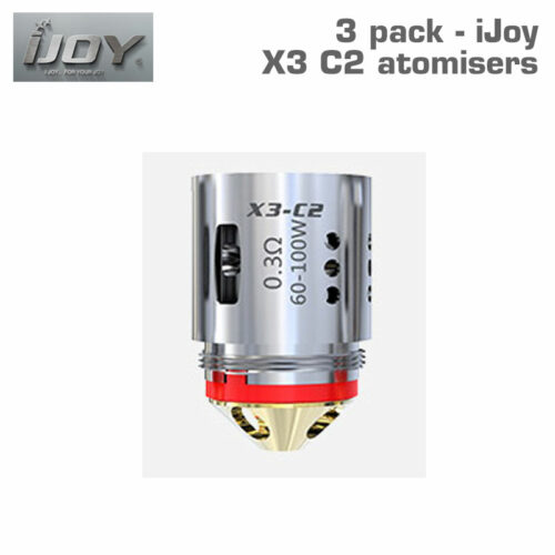 3 pack - iJoy X3 C2 atomisers
