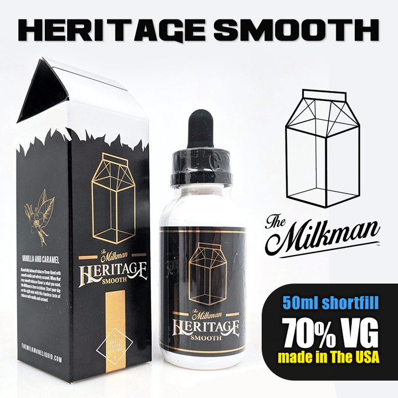 Smooth by The Milkman Heritage - 70% VG - 50ml