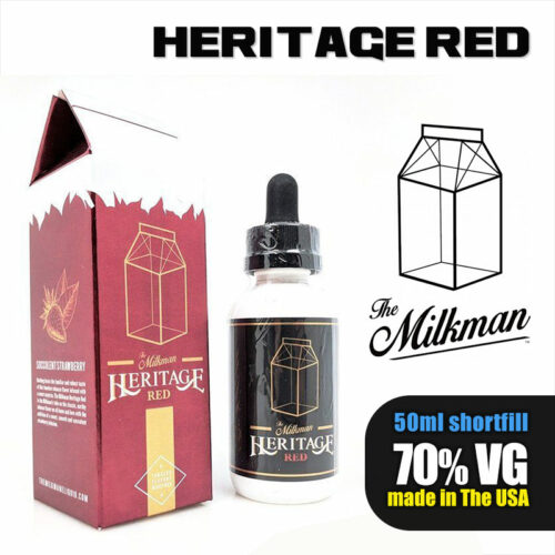 Red e-liquid by The Milkman Heritage - 70% VG - 50ml