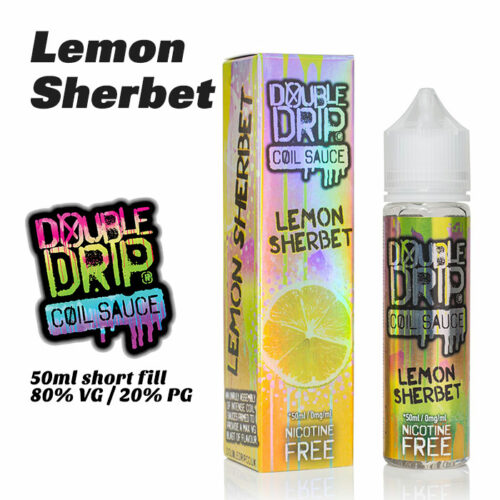 Lemon Sherbet - Double Drip e-liquids - 50ml