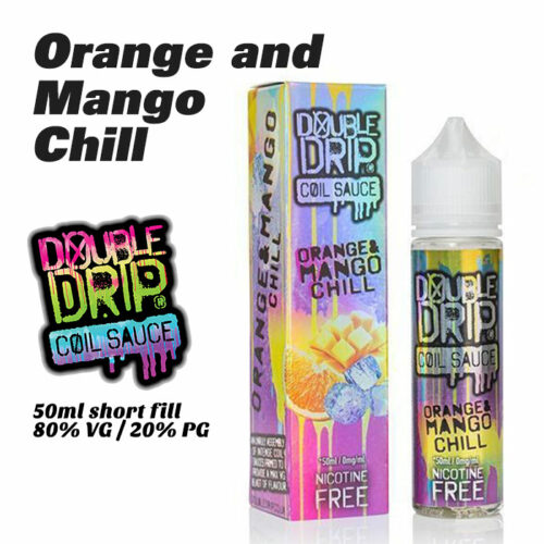 Orange and Mango Chill - Double Drip e-liquids - 50ml