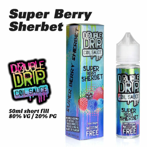Super Berry Sherbet - Double Drip e-liquids - 50ml