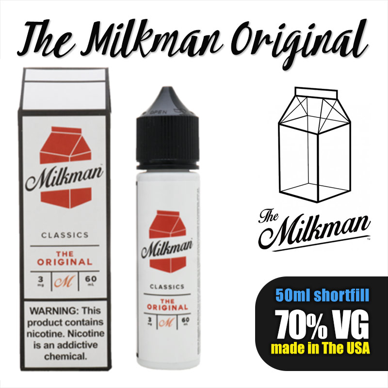 The Milkman Original e-liquid by The Milkman - 70% VG - 50ml