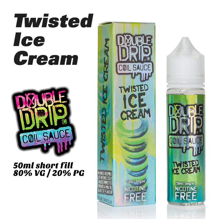Twisted Ice Cream - Double Drip e-liquids - 50ml